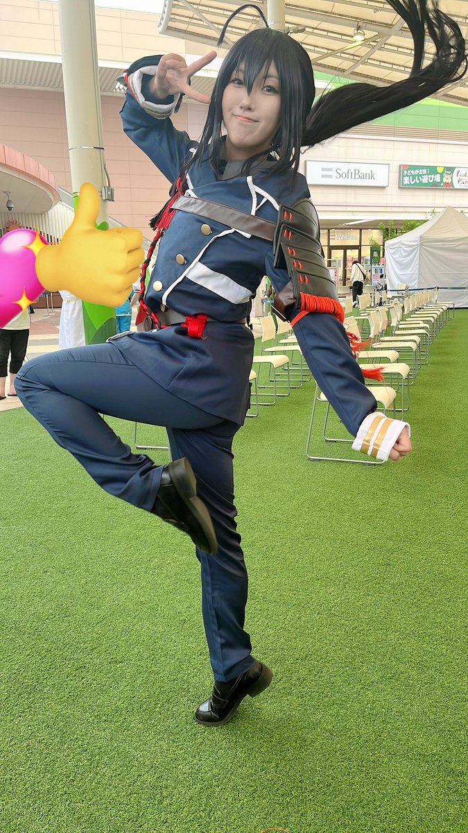 Touki_harunoumi's tweet photo. コスミート  #コスパフォ ステージありがとうございました！！！
初出し鯰尾！！楽しかった！！！！！🫶
これで #仏間仲間 の予定もひとまず最後です…！！ありがとうございました☺

見てくださった方感想くださった方、本当に嬉しかったです〜✨スタッフの皆様にも大感謝です🙏
 #アリオ市原ハロコス https://t.co/CHAsjnzvdN