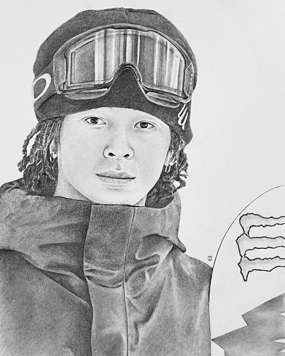 今日は…✏️

スケートボード、スノーボード界からメダリストのお2人🥇

四十住さくらさん🛹
平野歩夢さん🏂

#鉛筆画
#四十住さくら さん
#平野歩夢 さん