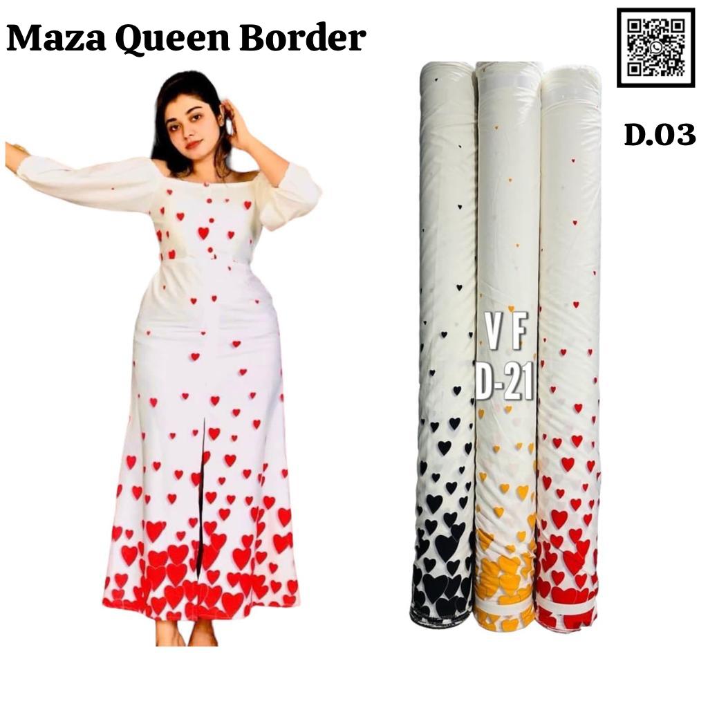 Shakir075's tweet photo. Maza Queen Border @online @fashion  @women @dress

All Colors Available 

Rs price .500/-)
Resellar mostly wlc
More details 👉
https://t.co/L4haFHFgiM https://t.co/rvjsgRCNAS