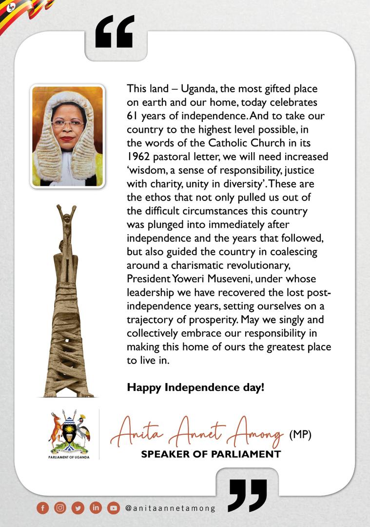 Anita Annet Among tweet media