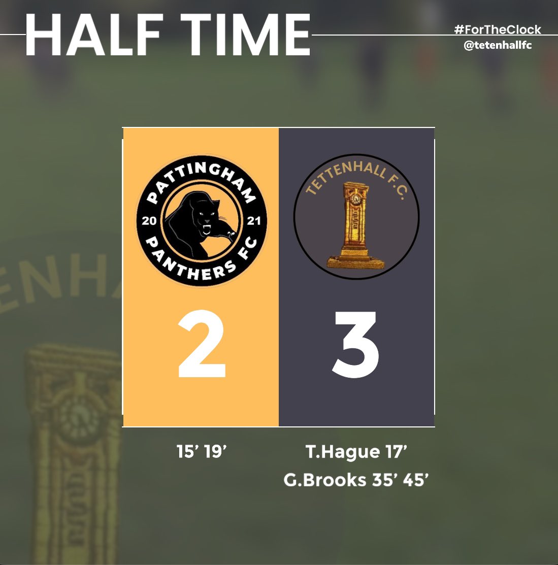 tettenhallfc's tweet photo. HT | #PAN 2-3 #TFC

Ahead at the break 👍🏻

#PANTFC https://t.co/Lj4Gcrwgvd