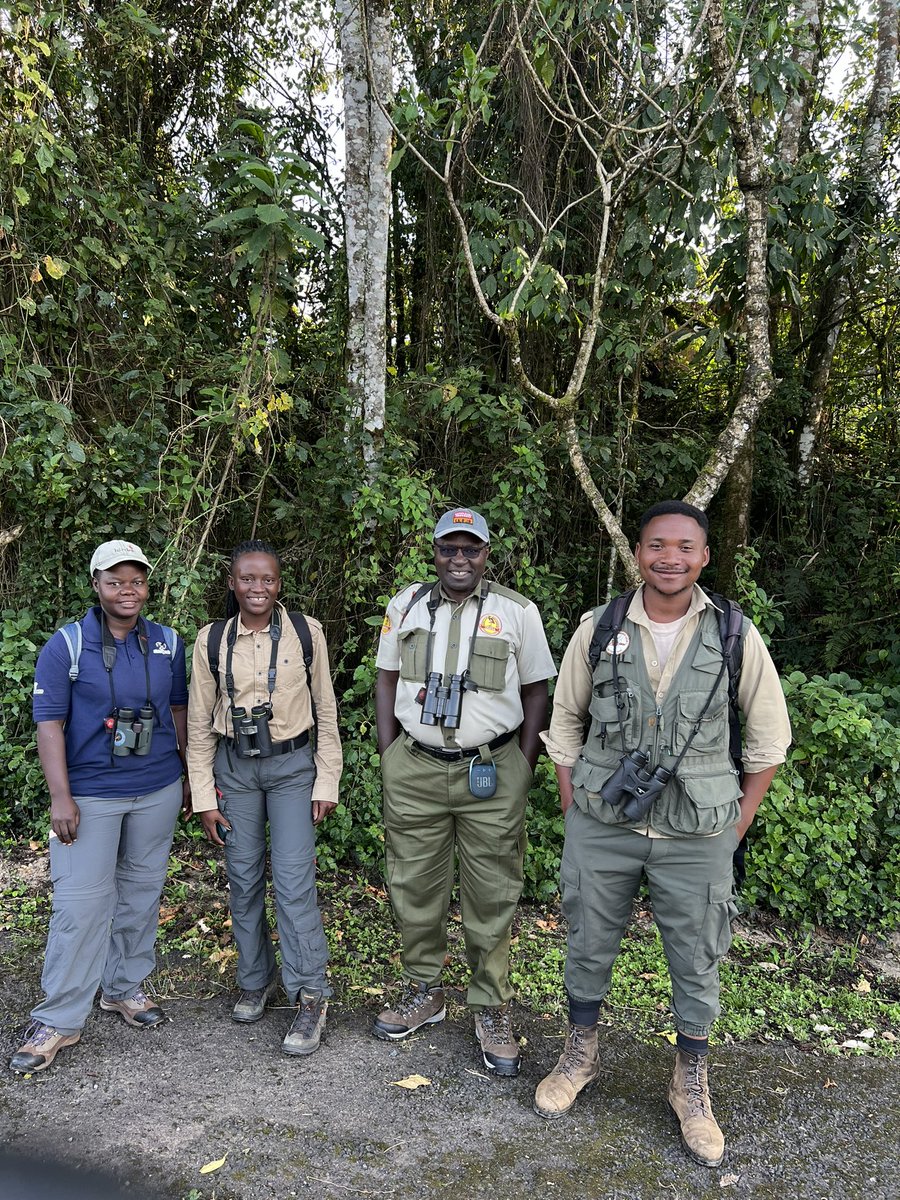 Herbertbirder's tweet photo. What a beautiful day at Nyungwe forest! A Good trail , with a knowledgeable local guide guide! Our new itineraries @UgandaBirder will include Nyungwe forest. See you at @WomenBirders https://t.co/hgsZ4ioaE4