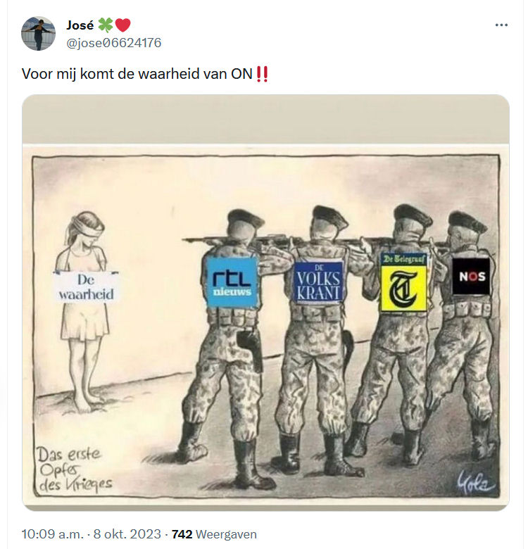 Dit laat zien hoe achterlijk iemand, als FvDer, in het leven staat.  

❤️=Eens.  

Dit is wat FvD en ON met mensen doet. 

🔻🔻