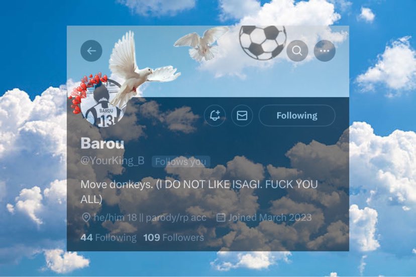 SHID0U69's tweet photo. @villainbarou Victim of my DN jokes 2023. https://t.co/nKrdh7xVCA