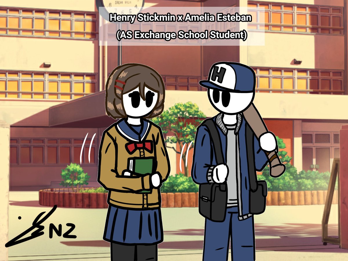 MrLonerNZ15's tweet photo. Henry Stickmin x Amelia Esteban (AS Exchange Student)
#HenryStickmin #AmeliaEsteban #HenryxAmelia #MineTurtle https://t.co/sOM16gsFpu
