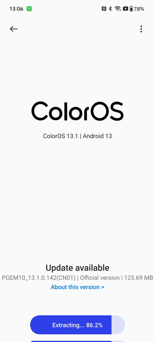 d4ydr33m3r's tweet image. New update available for Oppo Find X6 Pro
Downloading.. @oppo @OPPOEurope #findx6pro