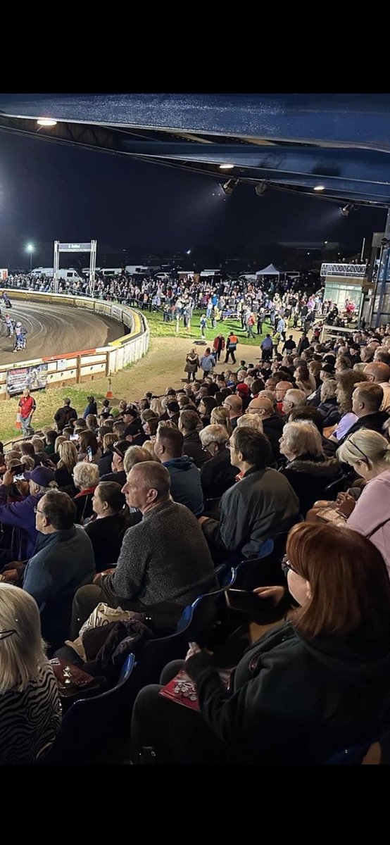 How can Peterborough allow a sport that can bring an audience like this from outside as well as inside the city die? This photo should be circulated to every member of the city council.