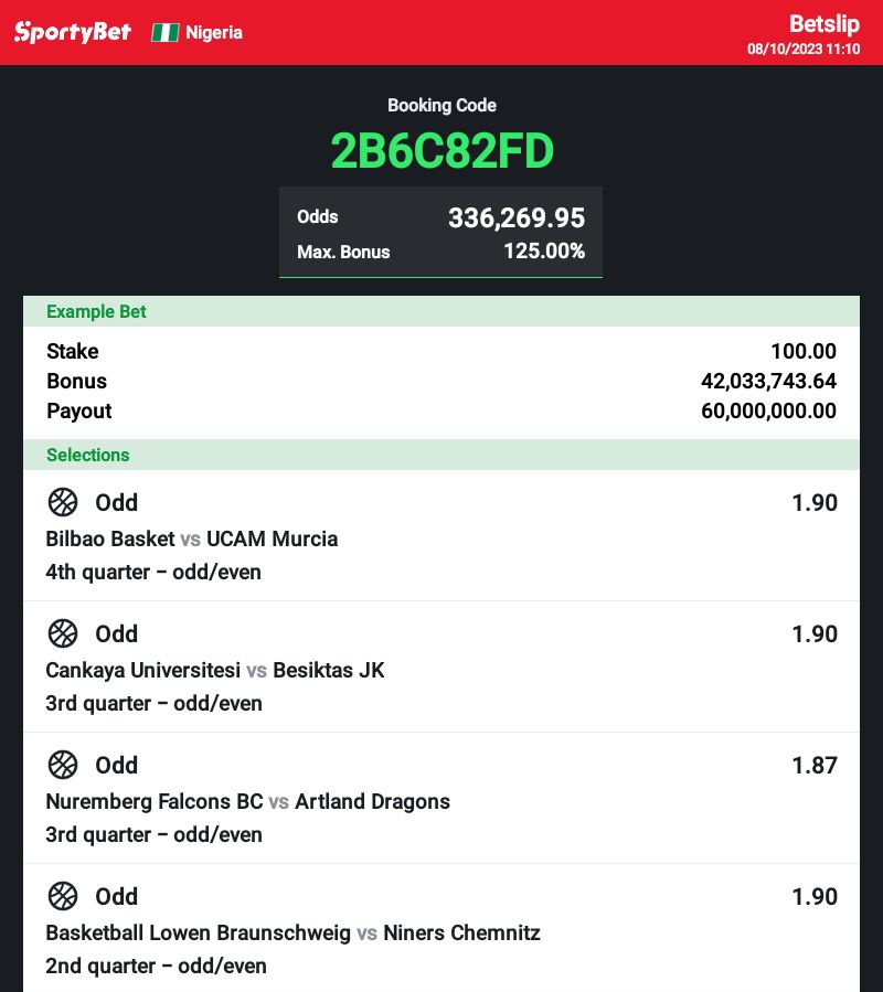 💚💰🎉Road to grand audit 🎉💰💚
336k odds - 2B6C82FD
1k odds edit - 79C4DE2B

Split, flex, play or Ignore 🔥💚

@SHERLOCKODD @Elegance_Szn @Davidspredict @Ekitipikin @FoluboiNg @tuyungNG @IamTryBez @Jerrylinz0 @cool_lux @STRATEGICTIPS_ @oddshiveisback @Mrsly_69 @Ada_Daddyya