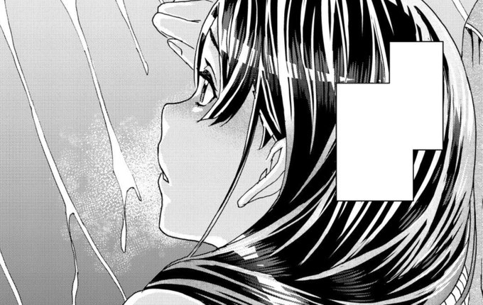 割とこう言う後ろからの横顔描くの好き。(h 