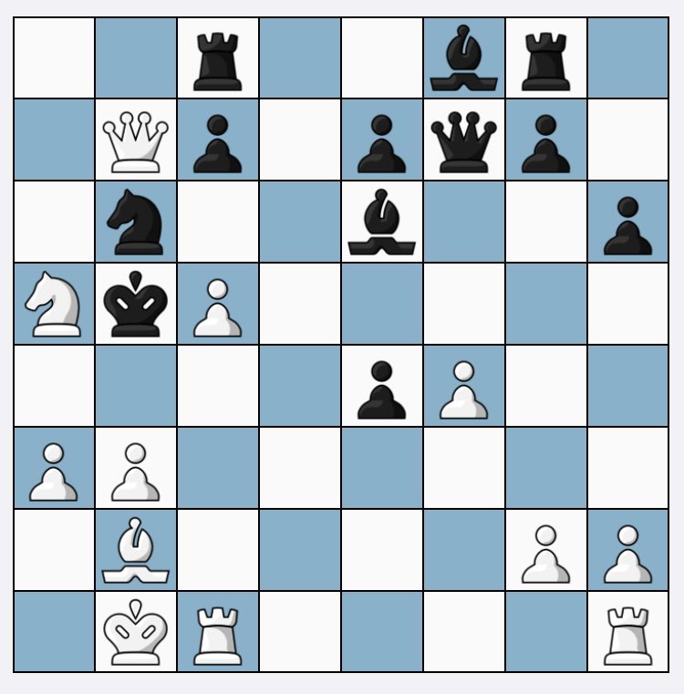 ChessAnalysis64's tweet image. White guarantees checkmate 
Level: intermediate 
يفوز اللاعب الأبيض بكش مات 
المستوى: متوسط 
#chesstips #chessflorida #chessfun 
#تحدي_شطرنج #مدرب_شطرنج #شطرنج