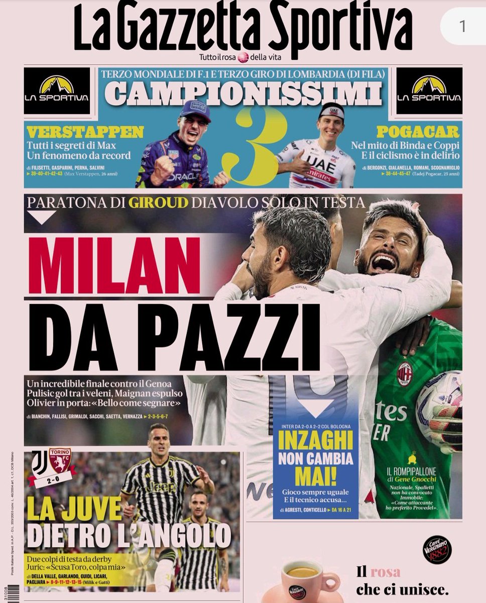Gimax38's tweet photo. Naturalmente non riguardando la #Juventus, sulle prime pagine dei giornali le polemiche sul gol di #Pulisic non esistono.
Come al solito, informazione selettiva, buona solo ad aizzare il "sentimento popolare" contro la #Juve.
Vergognosi. 
#DisdettaAfflittiva https://t.co/j7t6CnSIEy
