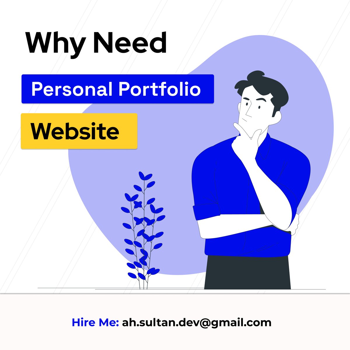 Why Need Personal Portfolio Website??

#personalportfolio #portfolio #resume #cv #skills #experience