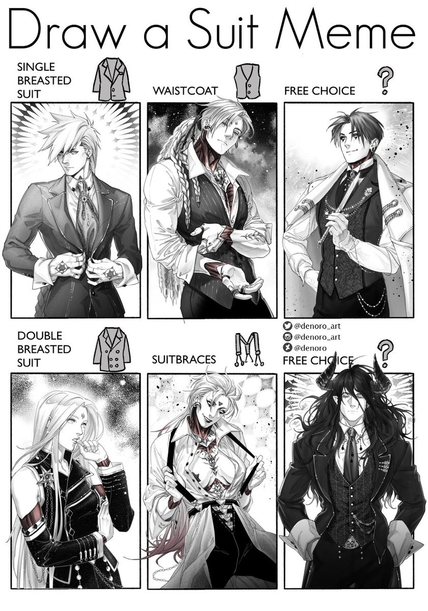 denoro_art's tweet photo. My forgotten children 🤍_( ᐛ''' 」∠)_
#drawasuit #drawasuitmeme https://t.co/ZuHgDcVRoi