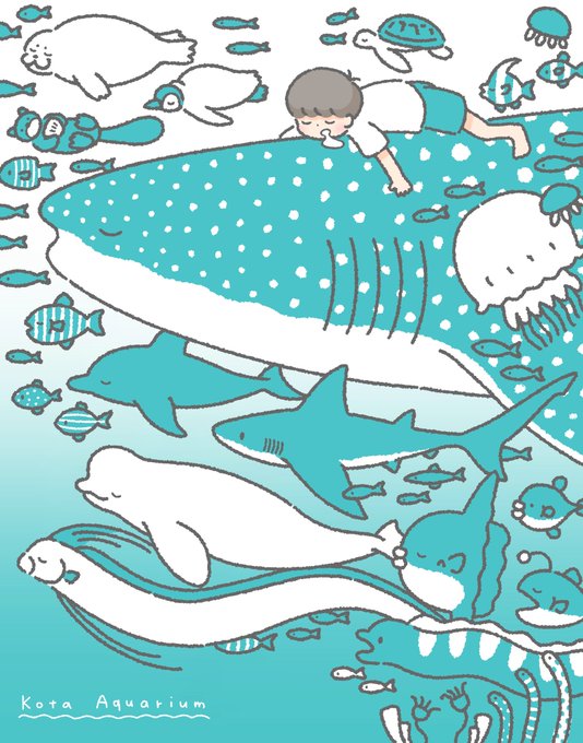「male focus shark」 illustration images(Latest)