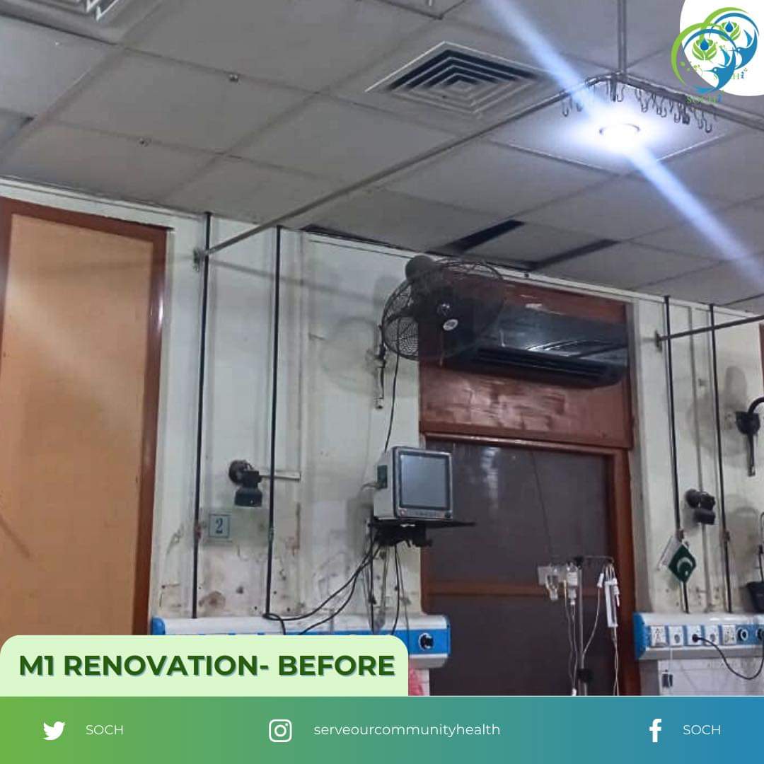 CivilOur's tweet photo. Medical Unit 1 has certainly seen brighter times, and to illustrate that point, here are some snapshots from its pre-renovation days.
SOCH has embarked on a journey to restore the HDU to its glory.  Thanks to the generosity of our donors, we have been able to transform it. 
#SOCH https://t.co/wGwYkQruTl