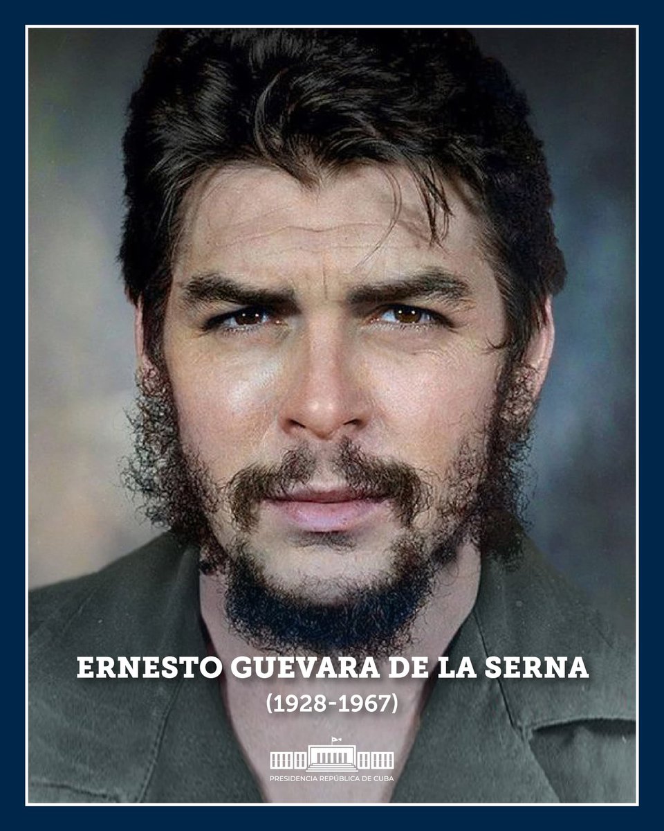 #CheViveEntreNosotros y entre todos los que en el mundo siguen peleando por un mundo mejor posible "Hasta la victoria siempre"