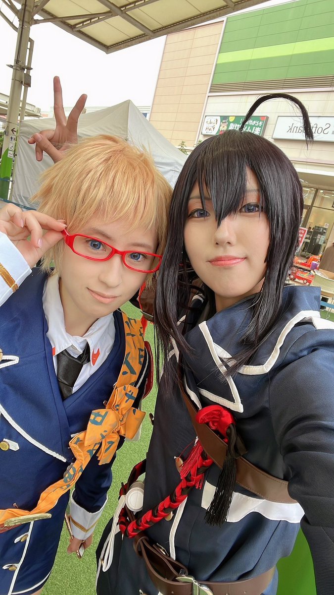 Touki_harunoumi's tweet photo. 今回粟田口で一緒だった博多くん🥰🥰
ほんっとにほんっとに可愛いくて天才でした✨✨何度でも言います可愛い🔥🔥
わちゃわちゃ楽しかった〜！！！✨✨
 #コスミート  #アリオ市原ハロコス https://t.co/4QVGQt73OK