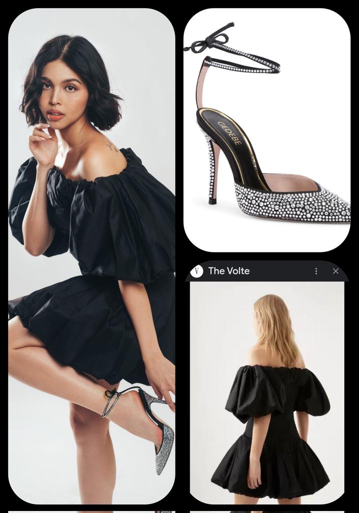 VloggerJujubee's tweet photo. Maine's OOTD 💋💅
#GEDEBE Heels
#TheVolte? Dress
#MaineMendoza @mainedcm
#LegitDabarkads https://t.co/0G4OYDd9cI