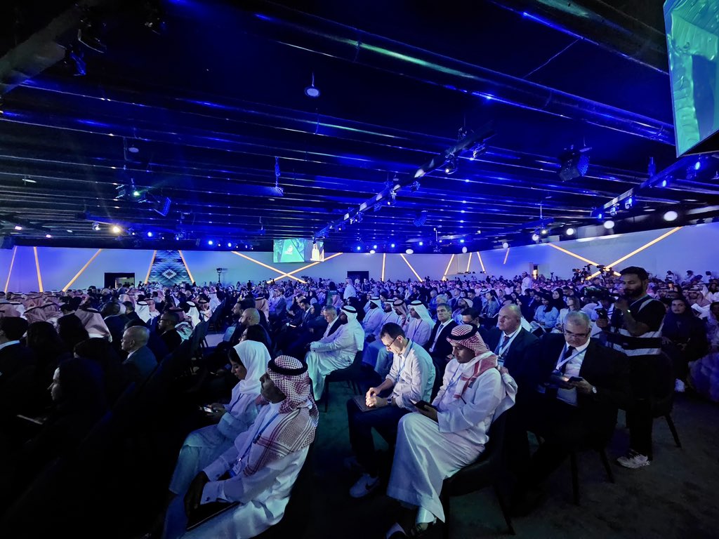 UNICEFGulf's tweet photo. Live from Riyadh! 🇸🇦

Today marks the opening of #MENAClimateWeek, where leaders from across the world are coming together to tackle the urgent climate crisis.

Every child deserves a healthy planet. Let's take action today for a sustainable &amp; brighter tomorrow. #ClimateAction https://t.co/VXEZmgCfBx