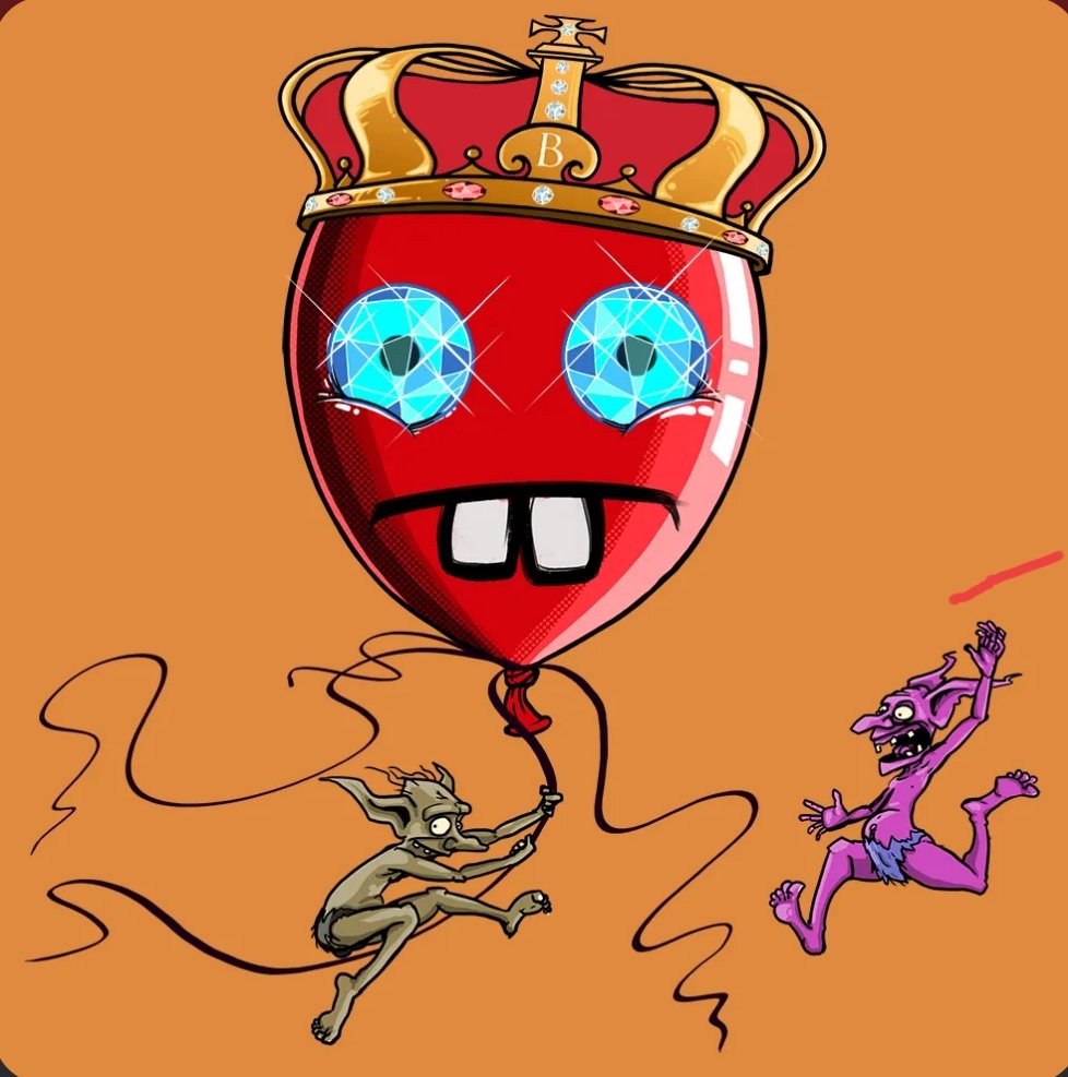 Absolute gem 💎👑💎
<a href="/Bloonz_NFT/">Bloonz🎈</a> has a unique style for every #Bloonz trait.
Do you have any 🎈
Drop down below 👇 what You 🫵got? 🧐