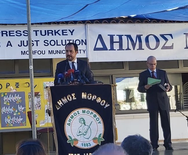UKCypriotFed's tweet photo. #Cyprus APPG Vice Chair @carolinenokes MP, as well as Mayor &amp; Deputy Mayor &amp; Councillors of @BarnetCouncil attended this years #Morphou Rally in Cyprus; Guest Speaker Pres @Christodulides; all reaffirmed commitment to reunification &amp; desire of refugees to return home https://t.co/JnqB329JMy