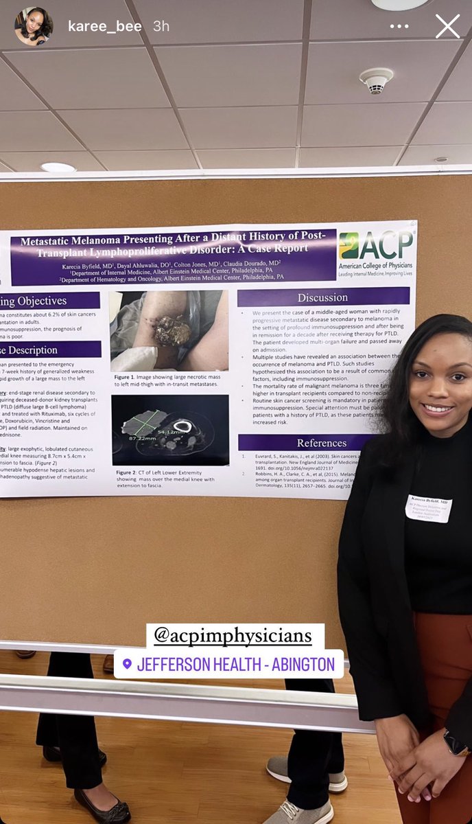 If you look closely you will see my fren is out here being a boss. 

I’m so proud of you HemeBae 💕 🇯🇲 

Her first poster presentation of many  🤗 

#JamaicanGirls #Grateful