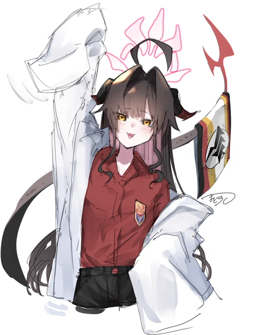#100日チャレンジ 37日目 鬼怒川カスミ #ブルアカ