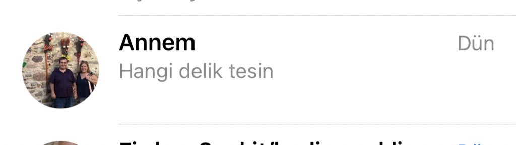 İnan anne bende bilmiyorum