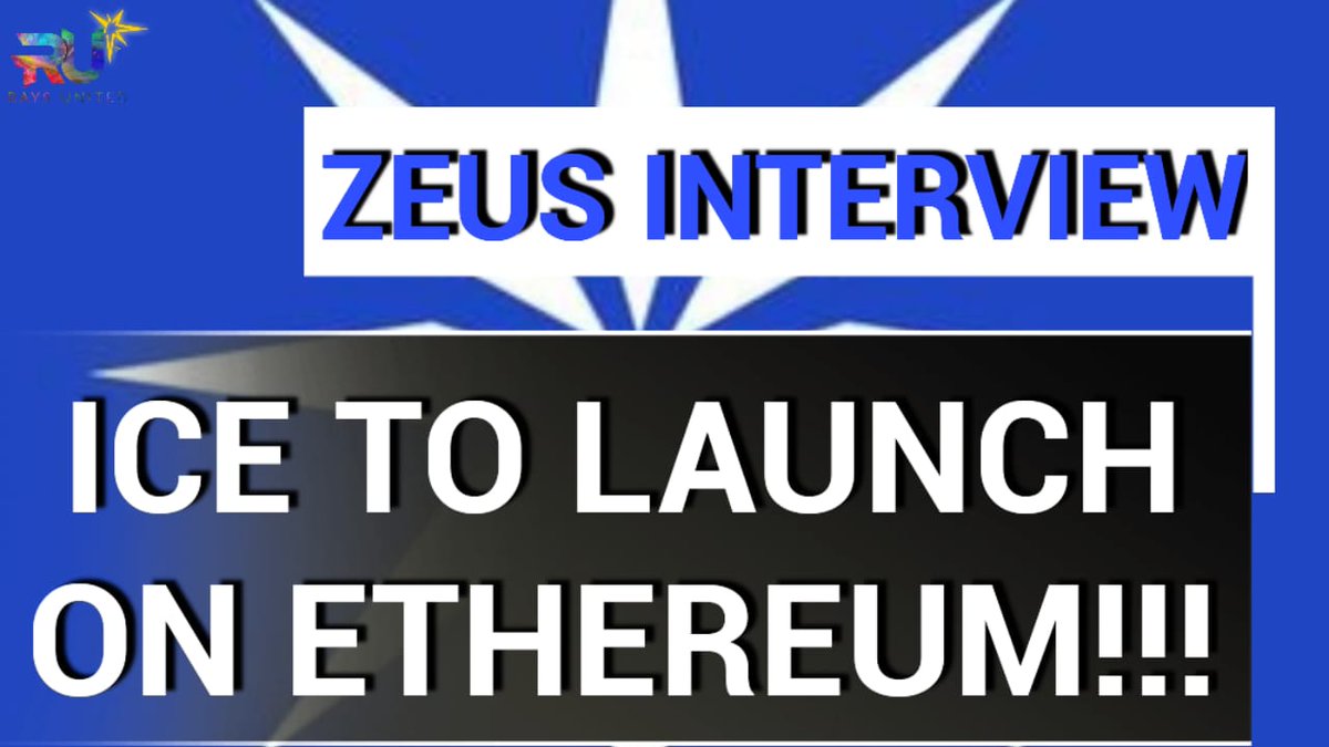 ●● BREAKING NEWS!!! ZEUS (Ice Network Founder) Answers Questions On Latest Announcement Regarding Ice (EDITED VERSION WITHOUT ONLY RAY) ●●

Watch the Premiere/Replay via the link below:
👇🏾👇🏾👇🏾👇🏾👇🏾👇🏾👇🏾👇🏾👇🏾👇🏾👇🏾
youtu.be/g8aiTK6atpg

Ice Network Founder, ZEUS, joined Ray to