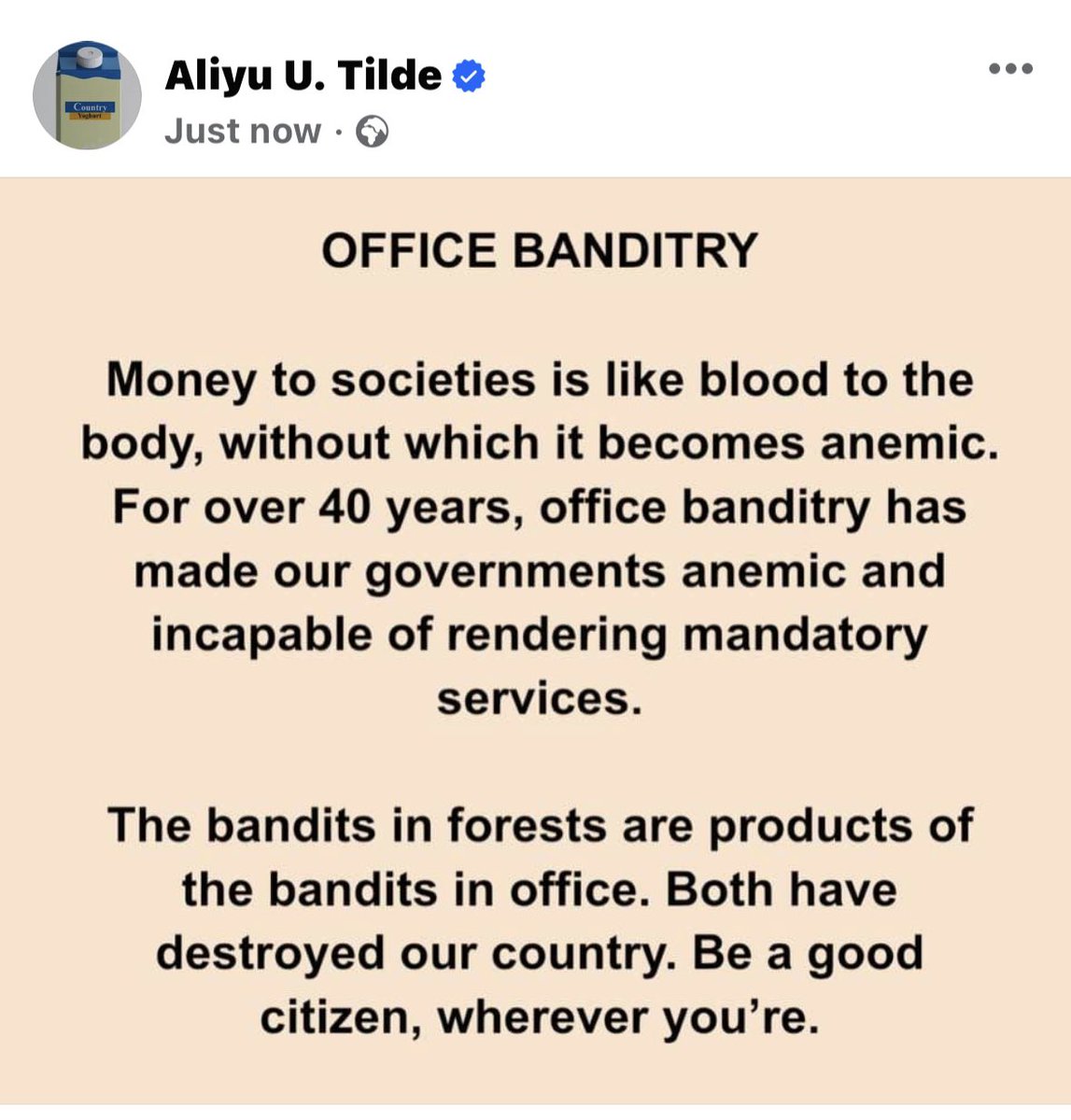 Dr_AliyuTilde's tweet photo. https://t.co/iOtJbpSqZc
