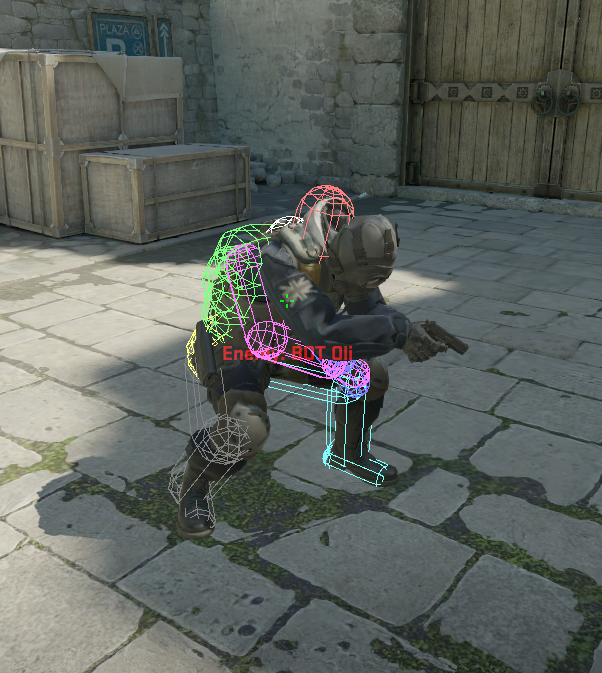 The crouching hitbox issue which was present from the previous week.