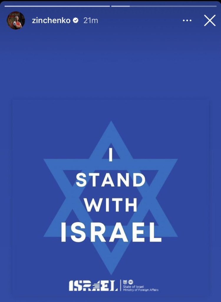 islamculturel's tweet photo. 🇺🇦🇮🇱 FOOTBALL -Zinchenko, joueur ukrainien du club anglais Arsenal FC affiche son soutien à Israël.

👉 Lorsque Mesut Özil, joueur allemand d’origine turque, avait soutenu les Ouïghours, il avait été sanctionné par Arsenal puis éjecté. https://t.co/ncHhEzXYtz