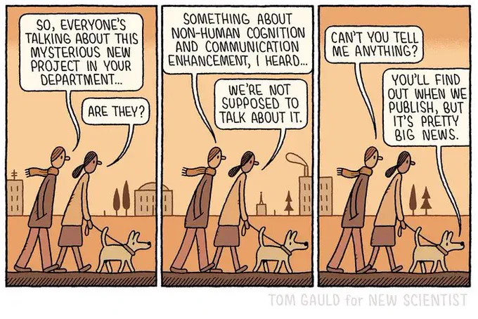 My latest cartoon for @newscientist. 