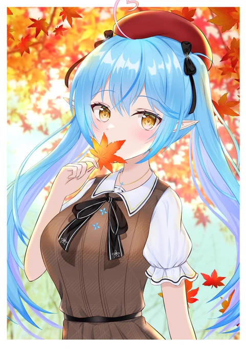 秋ラミィちゃん  #LamyArt
