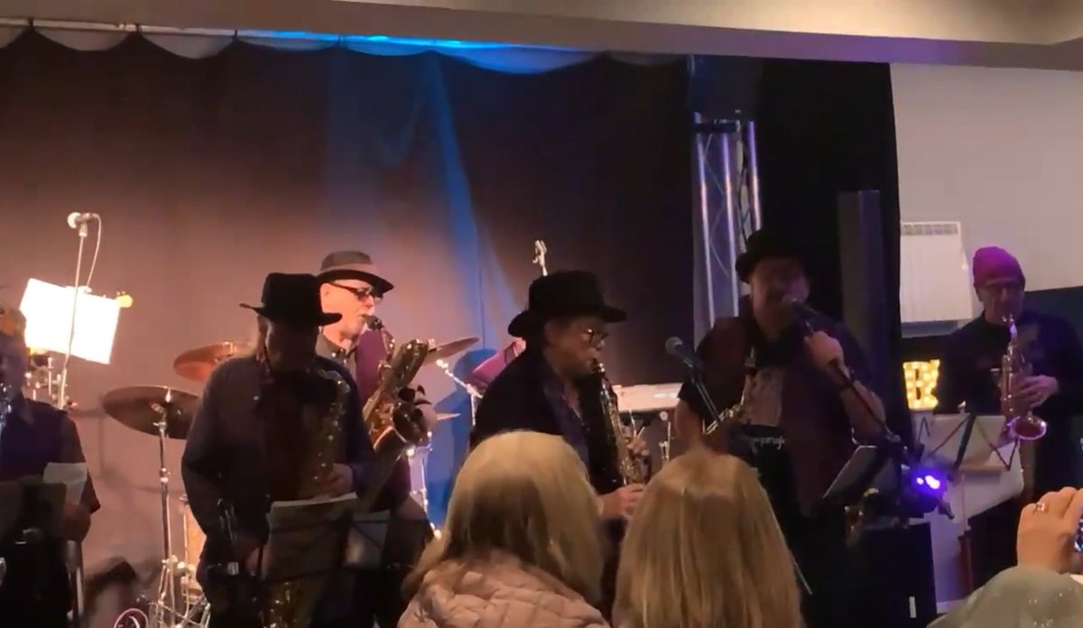 blowjangles's tweet photo. Thanks for having us @chorleylive @ChorleyTheatre @ChorleyCouncil
We had a blast! 🎷 🎸 🖤🤍
#Chorleylive #weareBlowjangles #letsjangle #enjoyyourself https://t.co/jmCUVQ1x5L
