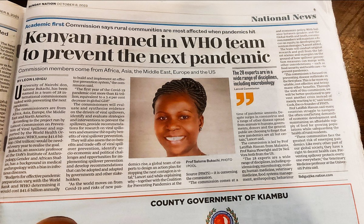 Gabriel Oguda (@gabrieloguda) on Twitter photo Those of you who thought Anthropology is the Study of Guava Climbing, here is Prof <a href="/sallybukachi1/">Prof. Salome Bukachi</a>, who taught me Medical Anthropology at the University of Nairobi. Those of you who thought Anthropology is the Study of Guava Climbing, here is Prof <a href="/sallybukachi1/">Prof. Salome Bukachi</a>, who taught me Medical Anthropology at the University of Nairobi.