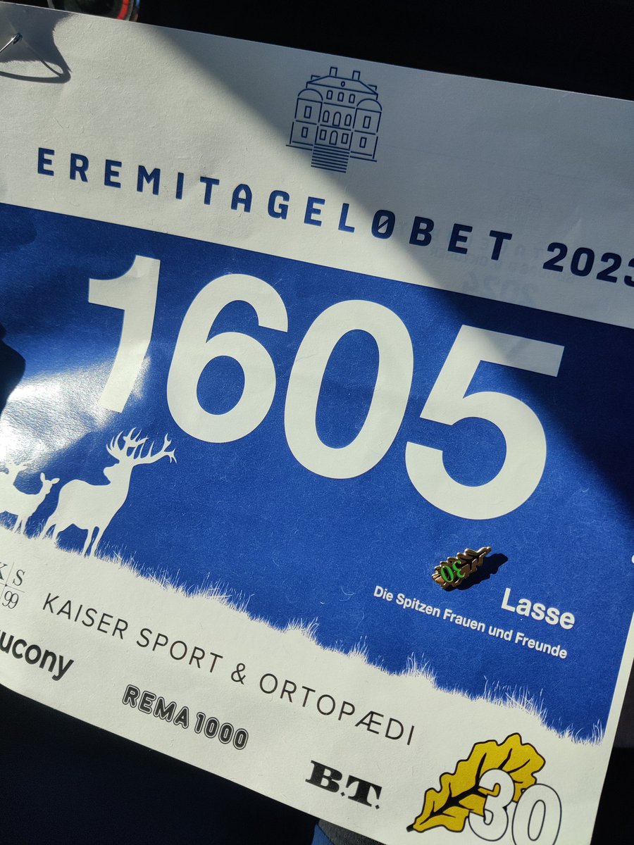 lcr_dk's tweet photo. Eremitageløb nr. 30 i streg vel overstået 🥳

#TWrunDK #notanygivensunday https://t.co/R4YdIQGwFs