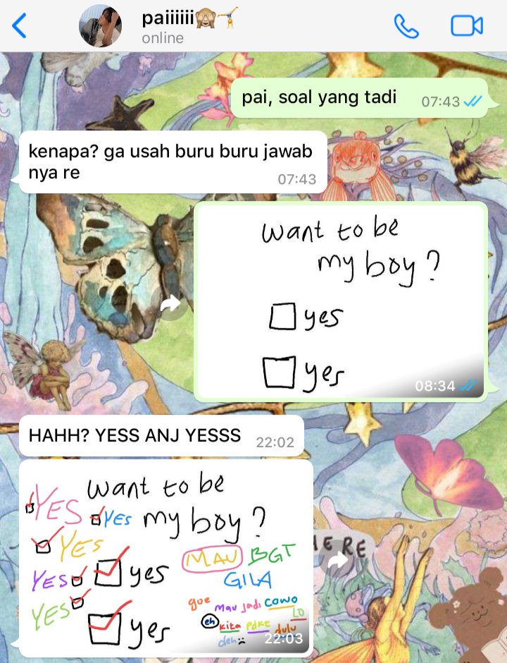 kenapa harus dia part 2.

lee haechan few tweets au.