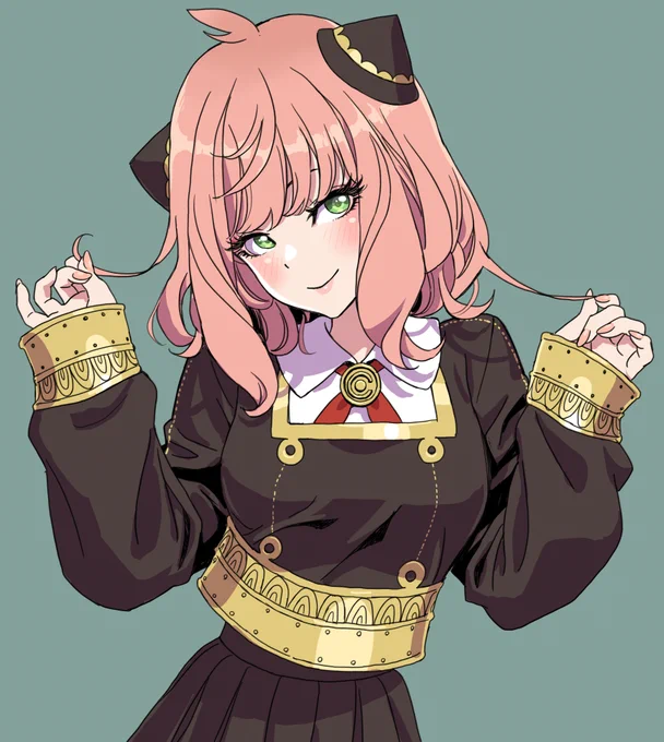 一年前に描いたアーニャ1。