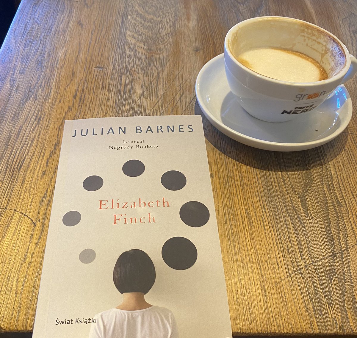 adam_abramczyk's tweet photo. Doskonała! 📚 #ElizabethFinch 📖 #JulianBarnes ❤️ #TerazCzytam https://t.co/WSwawvJHsy