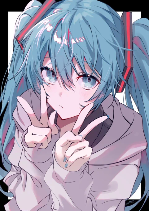  #初音ミク #イラスト