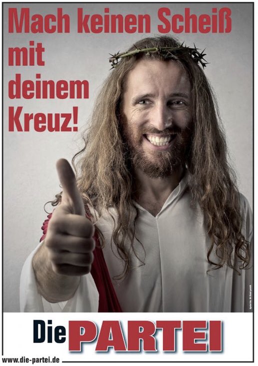 So… jetzt mal langsam aufstehen, Wahlunterlagen aus dem Poststapel suchen und zum Wahllokal schlurfen. 

Wählt <a href="/DiePARTEI/">Die PARTEI 🪣</a>!
Wählt <a href="/D_Harapat/">Dominic Harapat</a>!

#Hessenwahl2023 #Hessen #Hessenwahl23