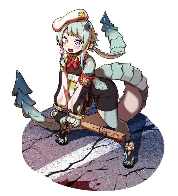 #ザナ図鑑 #ザナ・ラケルタ
ZOMBOIDしてるザナさん可愛いファンアート
このトカゲ可愛すぎる🤓 