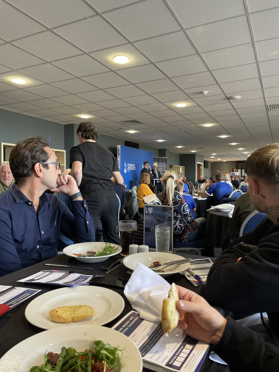 Great hospitality yesterday at <a href="/OfficialOAFC/">Oldham Athletic</a> we all had a great day 👍