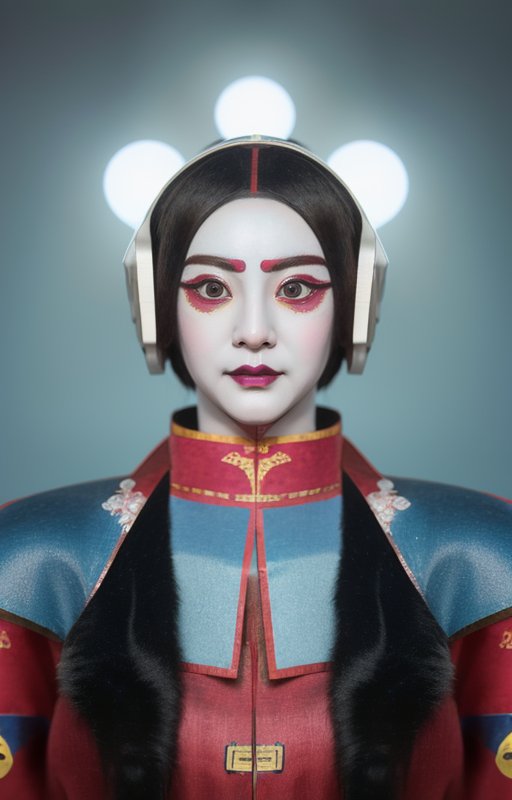 FireART_AI's tweet image. AI creation incorporating both Sichuan opera face painting and Peking opera face painting.#AIart #aiartcommunity #aiartist #AIArtworks