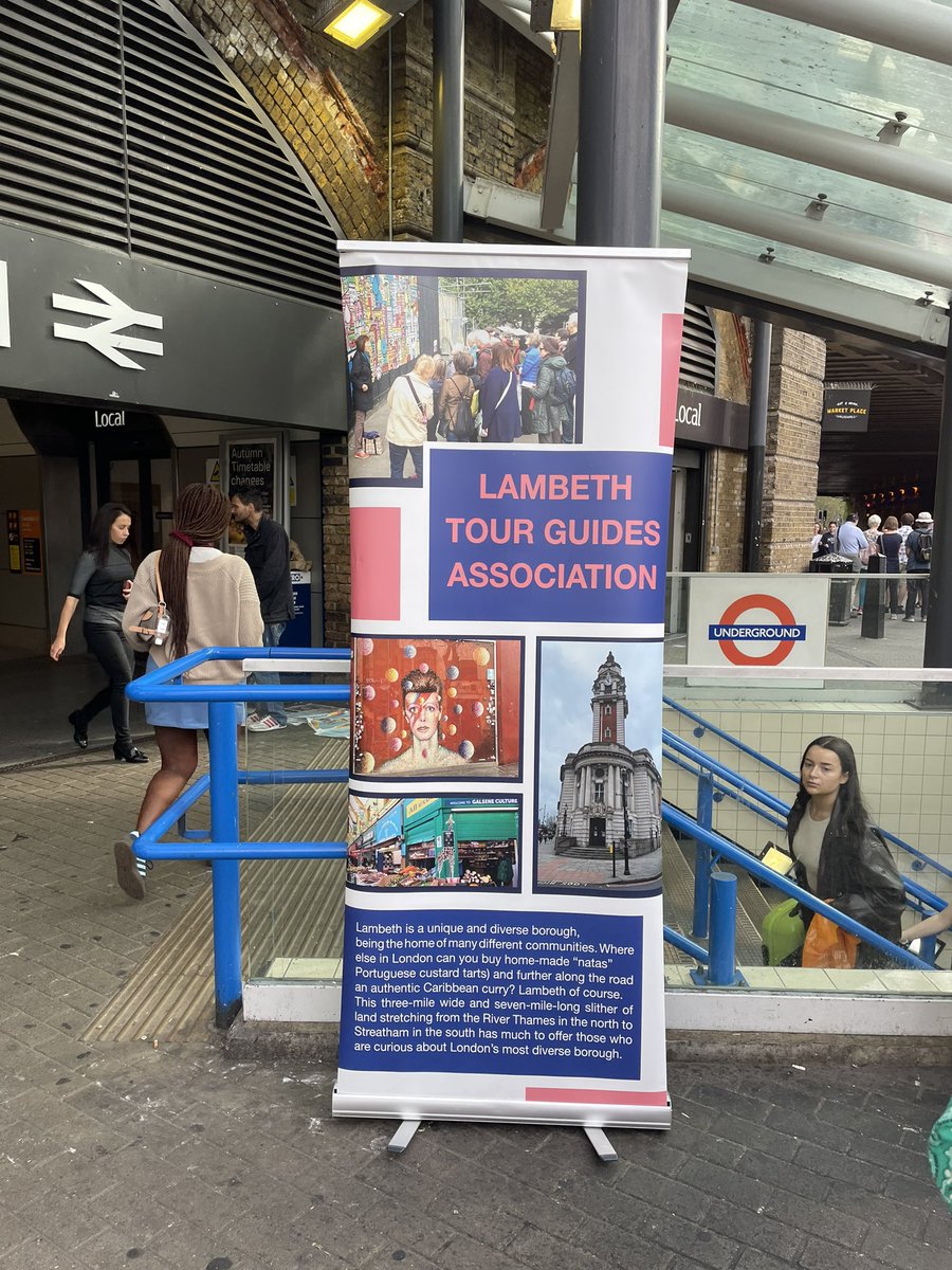 adrianpgibson's tweet photo. Yesterday was London Local Guiding Day and I went on a truly inspiring walk around Vauxhall with the knowledgeable Geoff from the Lambeth Tour Guide Association. Highly recommend βοΈ
#londonlocalguidingday #lambethtourguidesassociation #lambethtourguides #vauxhall #london https://t.co/3HnvIv5uzJ
