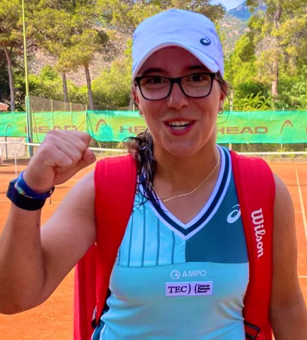 fermurciego's tweet photo. En su primer torneo después de un año parada, Ane Mintegi ha quedado subcampeona del W25K de Santa Margherita di Pula.

De la Qualy hasta la final sin perder sets, seis victorias seguidas hasta caer hoy con la italiana Pedone (6-2, 7-5).

Gran semana de regreso 👏 https://t.co/oPwbmmb2cW