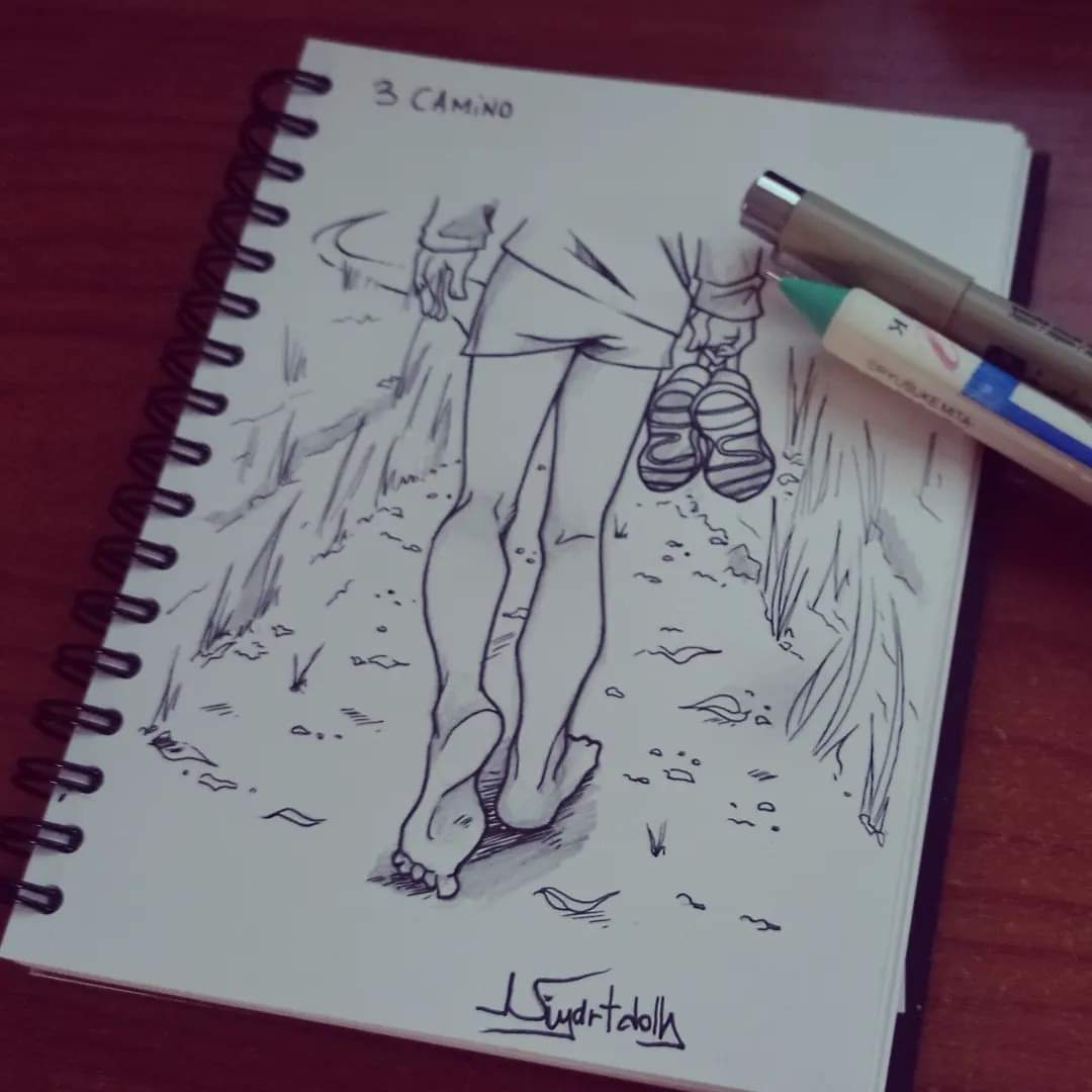 Niniyachan's tweet photo. Pues aquí está el día 3 del Inktober "Camino"
#Inktober #inktober2023 #inktober2023day3 #InkTober2023path #inktoberpath #inktoberday3 #drawtober2023 #drawtober #drawingart https://t.co/uKZVP1qe4G