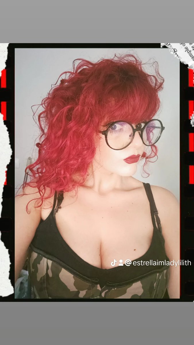 Estrellitanel's tweet photo. ¡De nuevo con el pelo rojito! Nos vemos mañana lunes por Twitch a las 18:00 hora GTM+1 por aquí ❤️‍🔥; https://t.co/cE9nUWct8A https://t.co/J44Zp5JFrk