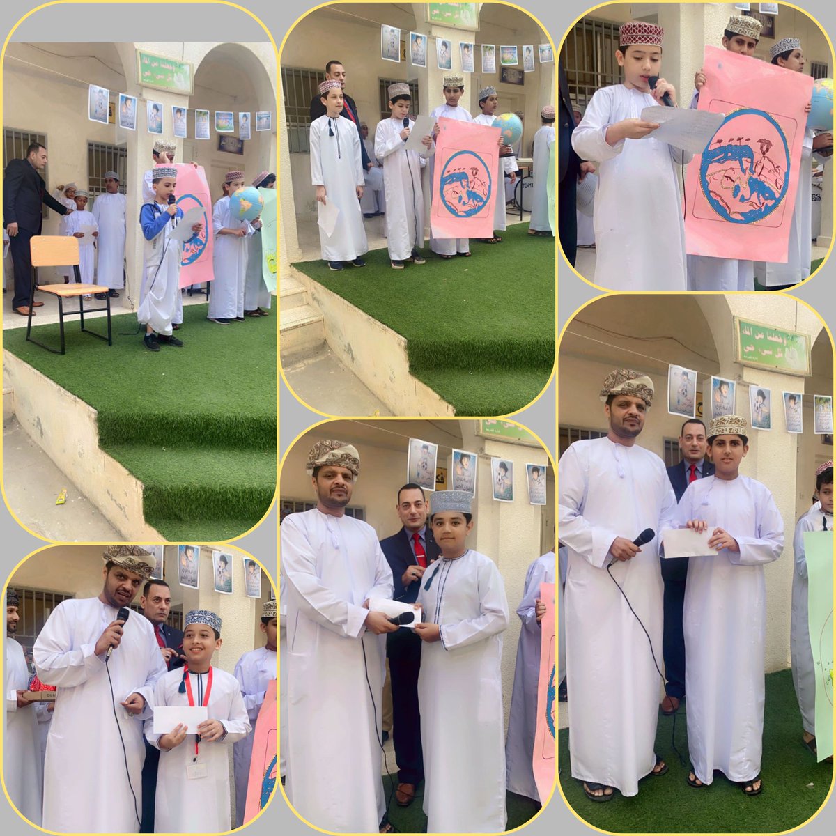 sal_sharkia's tweet photo. #فعاليات_تعليمية_ظفار    
#تعلم_مستدام
#مدارسنا_مستقبل_واعد.                              اذاعة مدرسية متعلقة بمادة الدراسات الاجتماعية بإشراف الأستاذ حسن قطن تضمنت مسابقات  و فقرات متنوعة. https://t.co/54ahFRfFWc